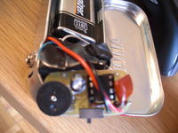 Altoids headphone amp build pics