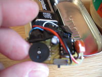 Altoids headphone amp build pics