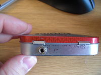 Altoids headphone amp build pics